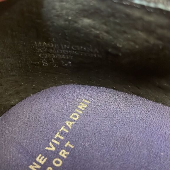 Adrienne Vittadini Womens Sport Knit Ballet Flats Gray Patterned Shoes Sz 8.5 - Picture 8 of 8